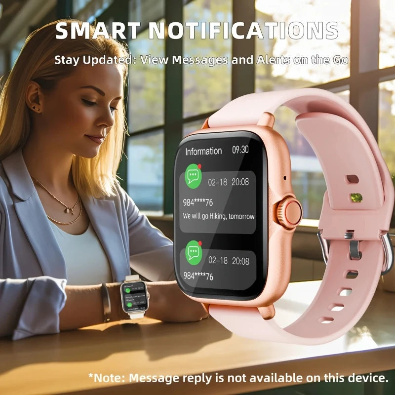 2026 New Smart Watch For Men Women 1.83Inch Full Touch Display BT Call Sports Monitoring SmartWatch For Android&IOS Phone