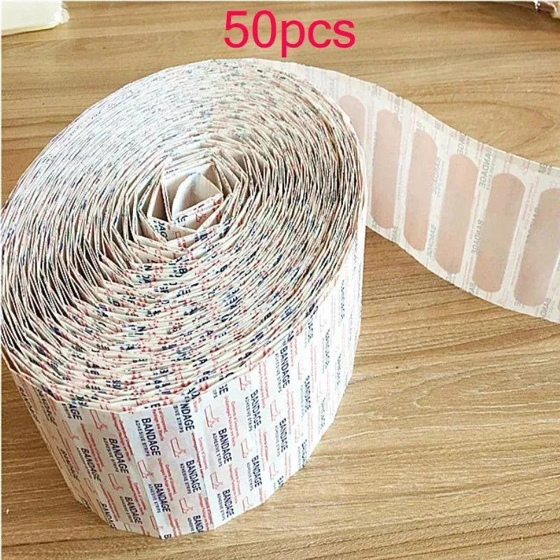 20/40/80/100pcs Band-Aids Waterproof Breathable Cushion Adhesive Plaster Wound Hemostasis Sticker Band First Aid Bandage