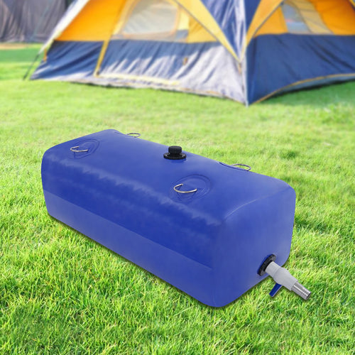 110/240L Water Storage Bladder PVC Foldable Water Bladder Storage Container for Temperature -40-80°C Fireproof, Wear-Resistant
