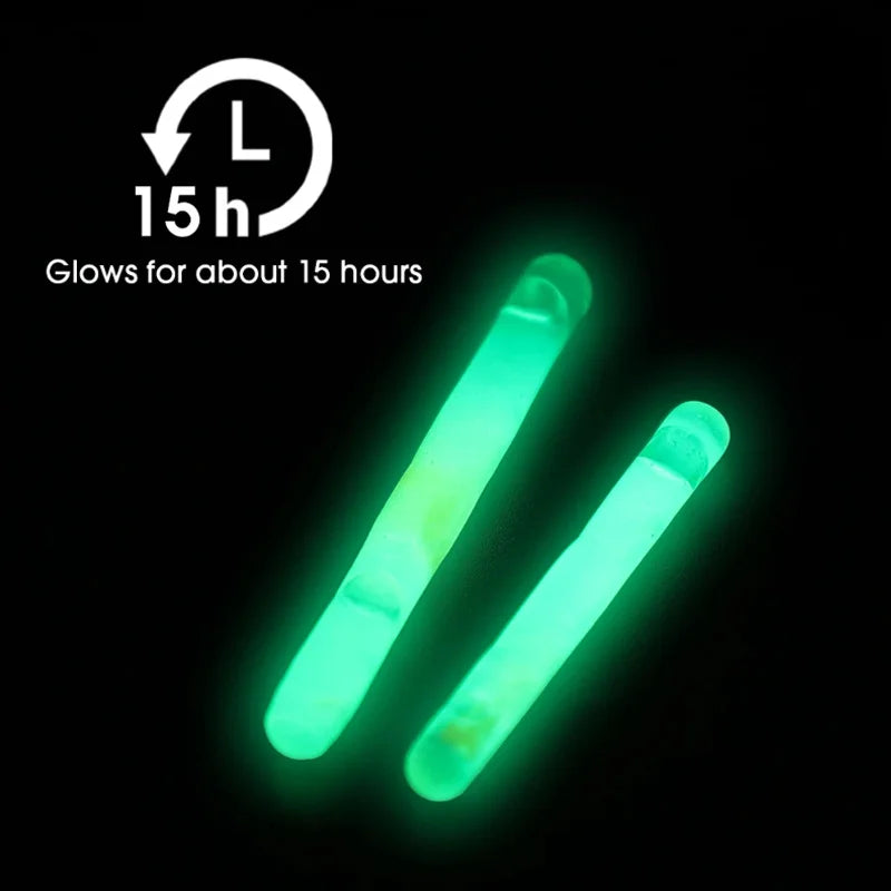 50PCS Firefly Fluorescent Rod Light Fishing Floating Rod Light Dark Luminous Rod Outdoor Fishing Fluorescent Rod Light