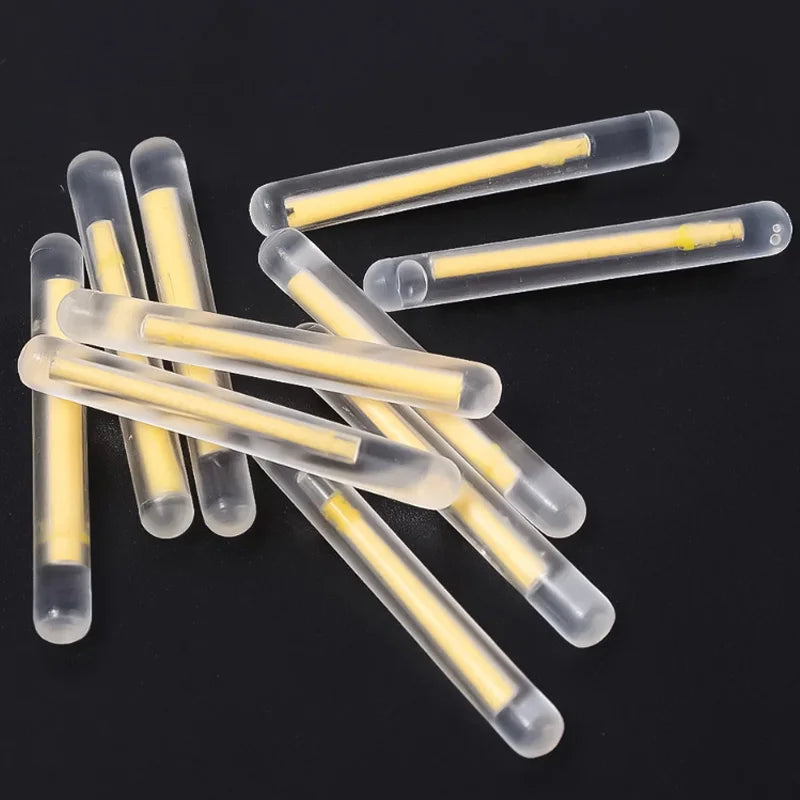 50PCS Firefly Fluorescent Rod Light Fishing Floating Rod Light Dark Luminous Rod Outdoor Fishing Fluorescent Rod Light