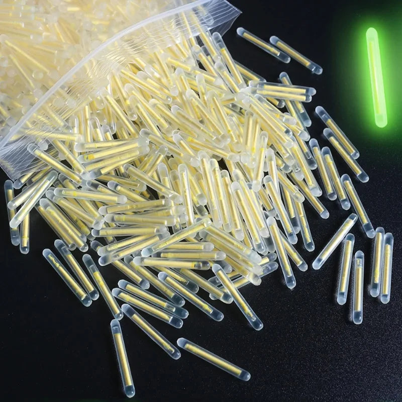 50PCS Firefly Fluorescent Rod Light Fishing Floating Rod Light Dark Luminous Rod Outdoor Fishing Fluorescent Rod Light