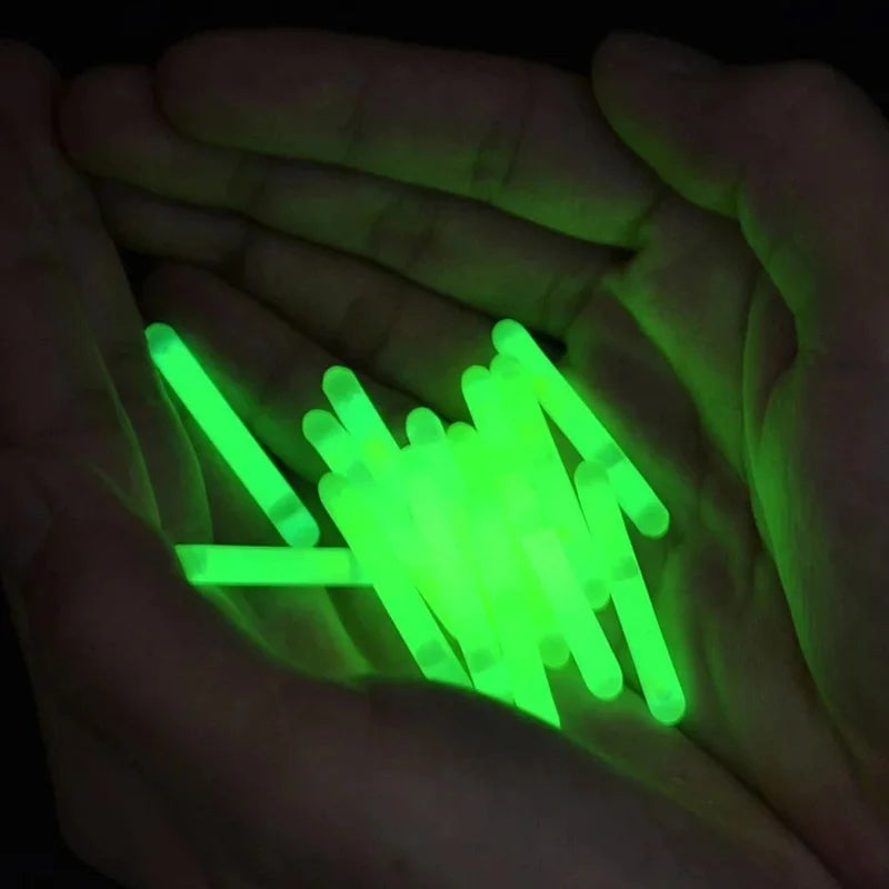 50PCS Firefly Fluorescent Rod Light Fishing Floating Rod Light Dark Luminous Rod Outdoor Fishing Fluorescent Rod Light